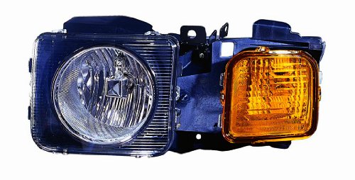 Depo 336-1116L-AS Hummer H3 Driver Side Replacement Headlight Assembly