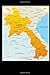 Map of Laos Journal: 150 page lined notebook/diary by 