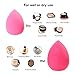 OLAXER 2 Pieces Makeup Blender Sponge Set - Latex Free Flawless Cosmetics Makeup Sponge for Liquid, Cream, Powder and Foundation Application