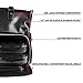 6 Pack Fitness Renee Leather Tote with Insulated Meal Management System, Black (25405)