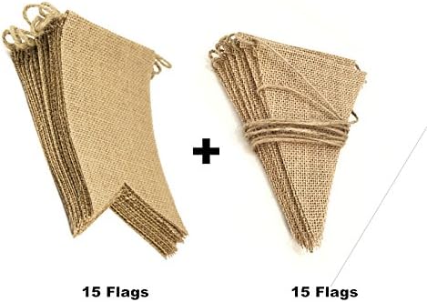 DIY Burlap Bunting Banner Idea for Burlap Bows Burlap Wreaths Crafts and Rustic Decor