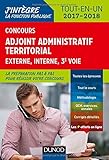 Image de Concours Adjoint administratif territorial 2017/2018 - 3e éd. - Tout-en-un