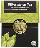 Bitter Melon Tea - Organic Herbs - 18 Bleach Free Tea Bags (Pack of 2)