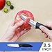Knife Set,Kitchen Knife Set - Bluesim 5 Piece Matt Black Handle Knives Sets Including Carving Utility Chef and Paring Knives,Chef Knife Set with Gift Box Packaging