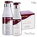 Mon Platin Black Caviar Natural Silk Therapy Ultimate Set (3 items) : Total Repair Shampoo/Total Reviving Conditioner/Black Caviar & Silk Protein Hair Mask (17oz/500ml each)