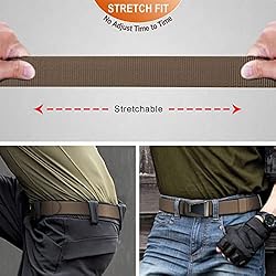 BULLIANT Tactical Belt for Men, Military Hiking