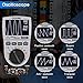 Oscilloscope Multimeter 2.0 Update,LIUMY Professional LED Handheld Oscilloscope Multimeter with 200ksps A/D Automatic Waveform Capture Function,DC/AC Voltage/Current Test,HD Display with Backlight