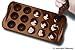 Silikomart Silicone Chocolate Mould Rose, Brown (SCG13)