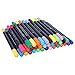 Yosoo 12/24/36/48 STA Markers Rival Shinhan Touch Brush Sketch Pen Graphic Water Based Brush Render for Adult Coloring Books (36 Colors)