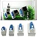 Amicc Magnetic Brush Glass Algae Scraper Cleaner Aquarium Fish Tank Floating Curve (S)
