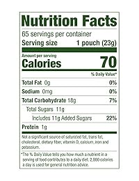 Bosque Negro USDA orgánico Gummy Bears – 65 Pouches – .0.8oz cada
