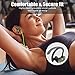 Wireless Headphones, Letsfit Sports Bluetooth Headphones Earphones Earbud with Mic Wireless Headset, Waterproof Sweatproof HD Stereo Earbuds for Running Gym Noise Cancelling 8 Hours Work Time