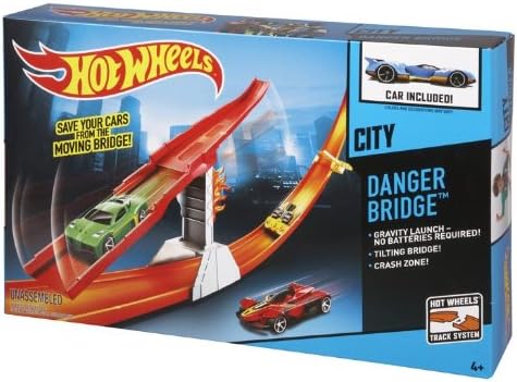hot wheels danger bridge