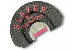 SLAYER CALLS CALL THE WILD Slayer Calls Clearwater Series – The Logger Elk Diaphragm Call – Premium .004 Latex Reed for Deep Bugles, Grunts & Cow Sounds – Durable, Realistic Elk Call – Navy Blue – Made in The USA