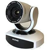 AVIPAS AV-1081W 10x HDMI PTZ Camera with IP Live Streaming, Full HD 1080p, 10x Optical Zoom, HDMI Video Output, White