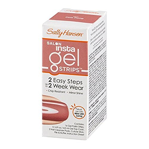 Sally Hansen Salon Insta Gel Strips 150 Pink Pong - 16 CT