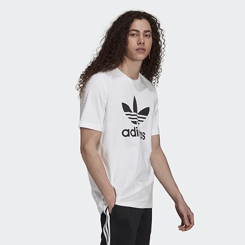 adidas Originals Men's Adicolor Classics Trefoil T-Shirt, White