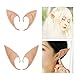 LANMOK 2pair Latex Elf Fairy Ears for Anime Hobbit Cosplay Halloween Party Decor