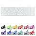All-inside White Keyboard Cover for iMac Wired USB Keyboard