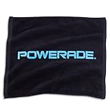 Powerade Small Towel, Blue and Black, 15 X 18 Inches, Brand New