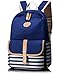 Leaper School Backpack for Kids Daypack Travel Bag with Side Pockets Blue