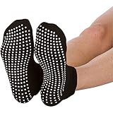 Skyba Non Slip Skid Socks for Women- Grips for Barre, Pilates, Yoga & Maternity- (Multi Pack)
