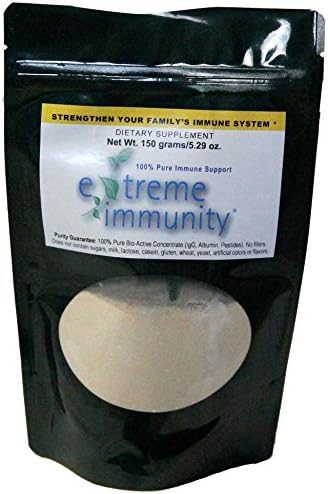 Extreme Immunity 100% Pure Immune Support/One Month Supply, 150 Gram Container (Packaging May Vary)