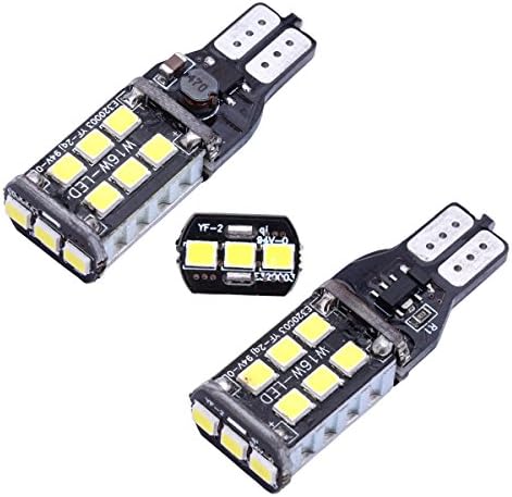 921 Bulb, Yortpal™ 800 Lumens 6000K Error Free YX-2835 Chipsets 912 921 906 904 902 W16W Led bulbs For Backup Reverse Lights, (Xenon White)