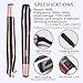 Hair Straightener & Curler 2 in 1 Tourmaline Ceramic Flat Iron for All Hair Types with LCD Digital Display & Auto Shut-Off, Dual Voltage Hair Styling Tool Hair Curlerthumb 1