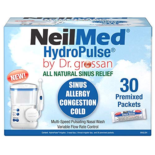 Neilmed Hydropulse by Dr Grossan MultiSpeed Electric Pulsating Nasal