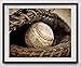 Vintage Baseball in Catchers mit on Vintage Background, Baseball Wall art, Sports Decor, Vintage Baseball Art, Baseball Photography Available as print or canvas.