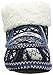 Muk Luks Women's Moc BT W/ Cuff- Swiss Fair Isle Boot