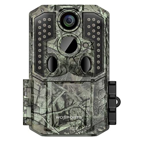 WOSPORTS Trail Camera,30MP Game Camera 1920P FHD Trigger