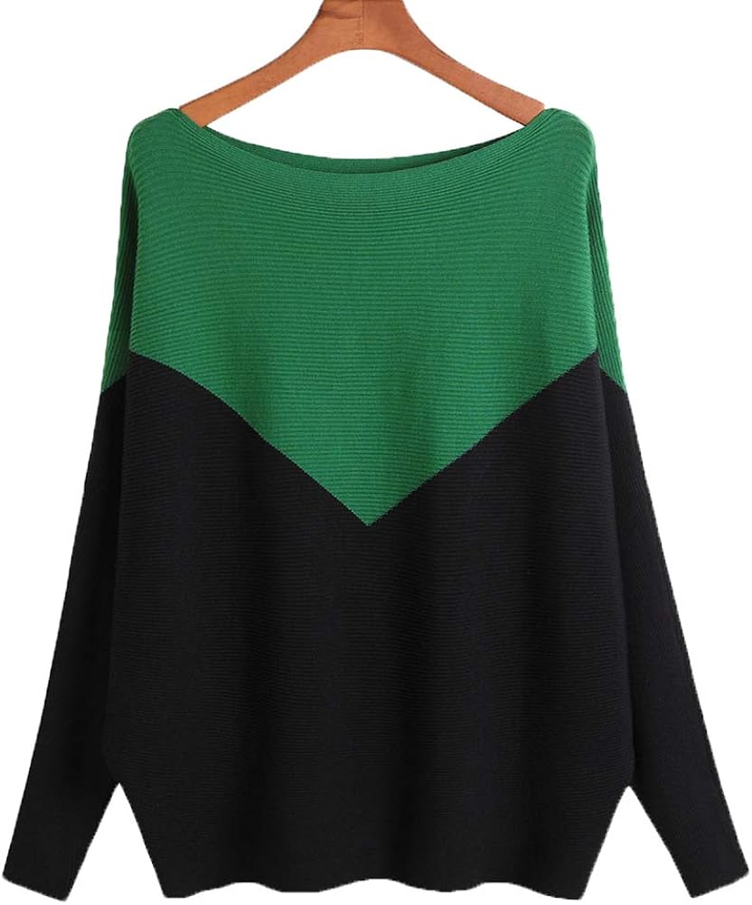 Ckikiou Women Sweaters Batwing Sleeve Casual Cashmere Jumpers Winter Pullovers Caramel at  Women’s Clothing store