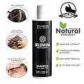 Shampoo by Selenium - Natural Organic shampoo with a Minerals Protein Vitamin Enzymes Herbal & Sapropel Extract Shampoo Anti Dandruff Soft Dry Itchy Scalp Psoriasis and Damaged Hair/8,5oz