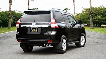 Amazon Ganador ガナドール ガナドール マフラー ランドクルーザープラド クリーンディーゼル 標準バンパー 2754cc Lda Gdj150w 151w H27 6 スクエアテール ダブル出し 新規制対応 Gde 148 車 バイク 車 バイク