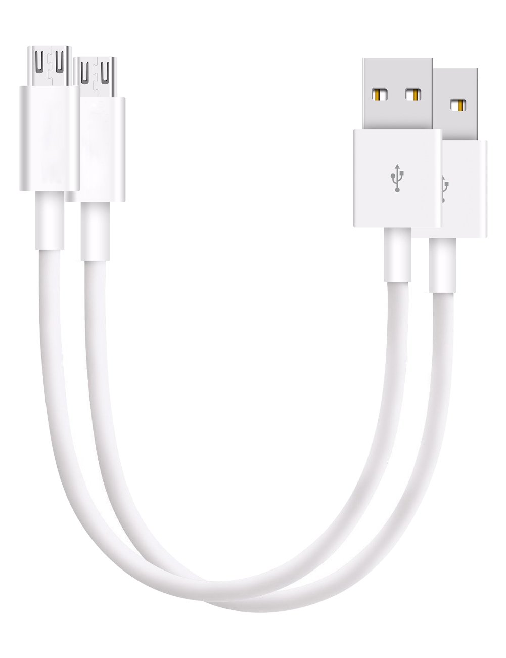 IQIYI Apple MFi Certified Lightning to USB Sync Charger Cable (0.25m Micro)