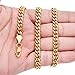 Jstyle Stainless Steel Male Chain Necklace for Men, 8.5-30