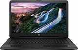 HP 17.3 inch (1600 x 900) HD+ Laptop PC, Intel Core i5-7200U 2.5 GHz Dual-Core, 8 GB DDR4, 1 TB HDD, DVD, HDMI, 802.11b/g/n, USB 3.1, Stereo speakers, Windows 10, Black