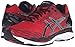 ASICS Men's Gel Nimbus 18 Running Shoe, Racing Red/Black/Silver, 10 M US