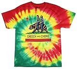 Cheech & Chong California Buds Tie Dye Graphic T-Shirt