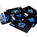 Vitality Life Waterproof Playing Cards Plastic PVC 55pcs/deck, Wolf Poker Cool Playing Cards, Black Playing Cards Trick Magic Cards Games for Magic Party Cardistry or More