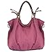 Tom Clovers Canvas Oversized Hobo Top Handle Genuine Leather Tote Handbag Shoulder Weekender Crossbody Bag for Women