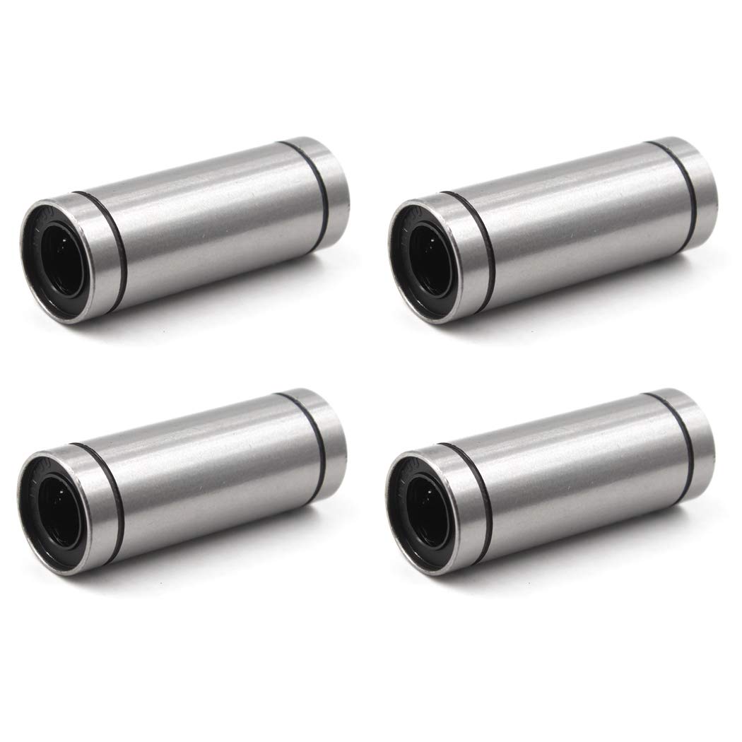 LM10UU Longer Linear Ball Bearing 10x19x55mm Ball Bearing Bushing For 3D Printer 4PCS