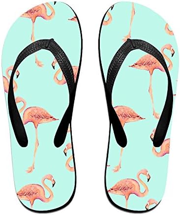 Flip Flops Flamingos Slip On Pool Beach Sandal Light Weight Non-slip Outdoor Water Slippers For Women Men