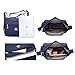 Fabuxry Crossbody Handbag for Women Organize Pack Shoulder Bag Messenger Purses (Navy)