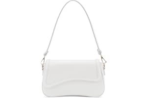 NIUEIMEE ZHOU Small Shoulder Bag for Women Retro Vegan Leather Crossbody Bags Tote HandBag Underarm Purses