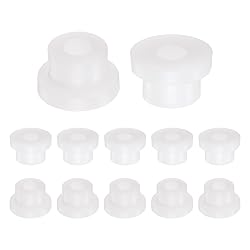 uxcell 12pcs Flanged Sleeve Bearings Plastic