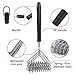 LT&PK Grill Brush BBQ Cleaning Scraper - 18'' Long Handle 3 in 1 Stainless Steel BBQ Grill Cleaning Brush - Barbecue Grill Cleaner for Porcelain,Propane,Infrared,Gas,Charcoal,Weber Grill