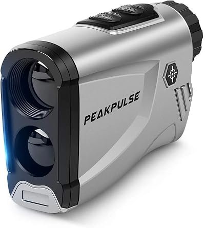 PeakPulse LC600AG Golf Rangefinder 600 Yards Slope Flag-Lock 6X Mag